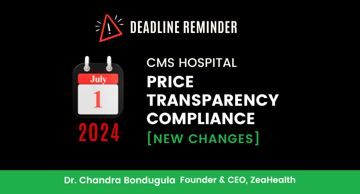 Become CMS Price Transparency Compliant Before Deadline